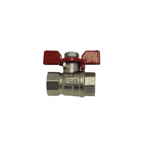 Vlvula de esfera manpulo borboleta